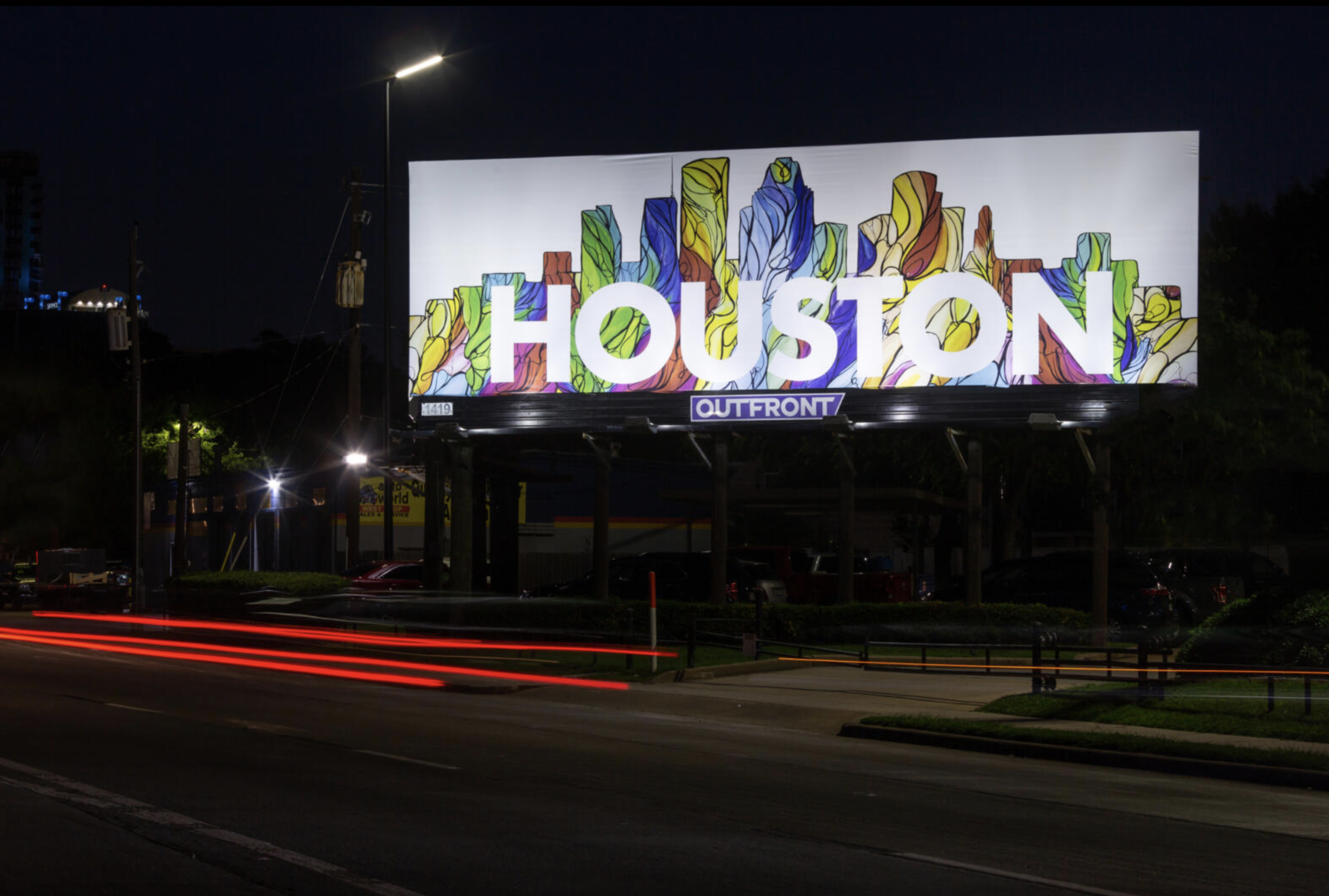 Charactered Away – Houston Billboard